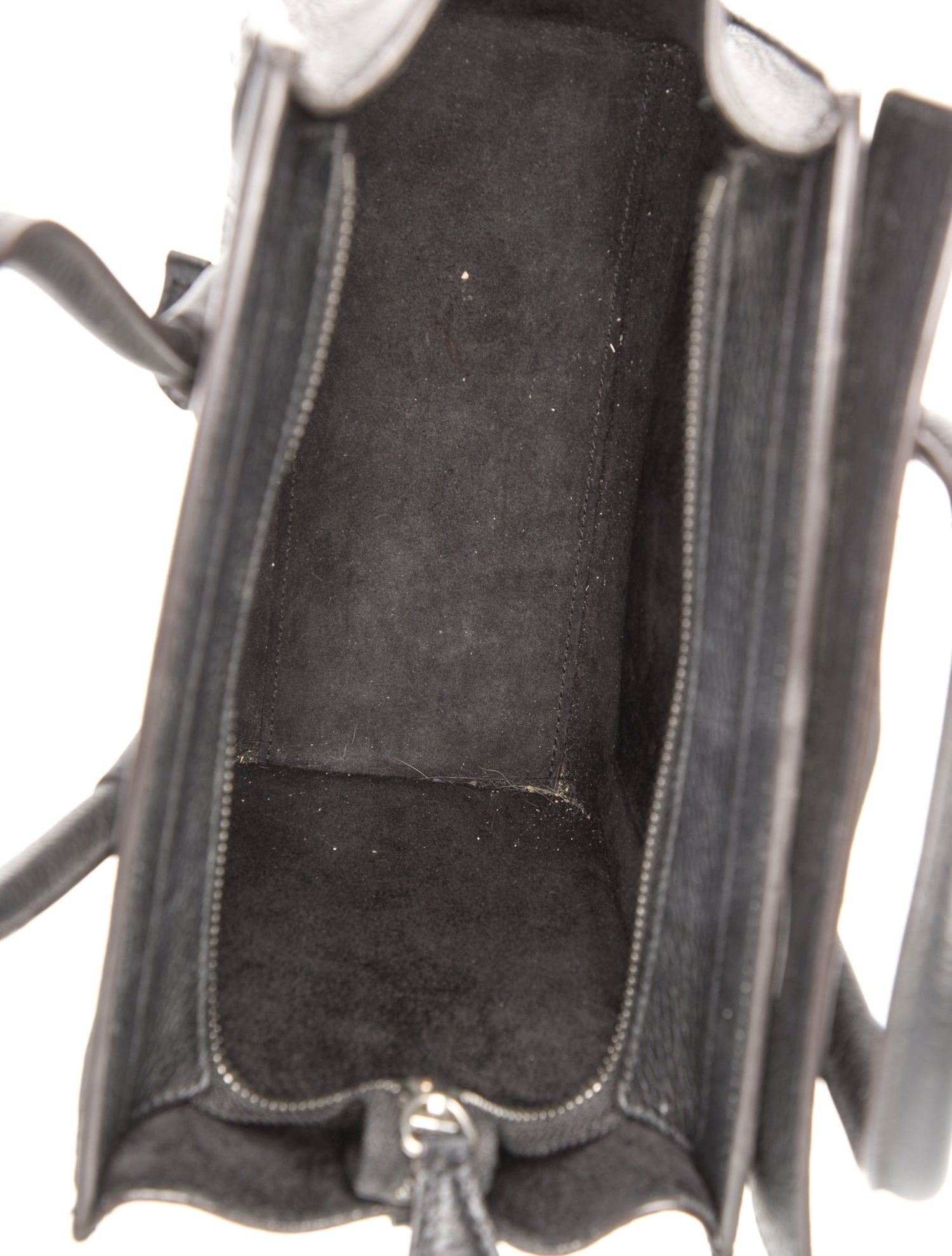 Celine Leather Luggage Nano